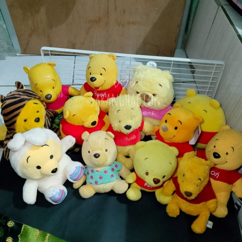 Boneka Winnie The Pooh Size Medium Original Boneka Beruang