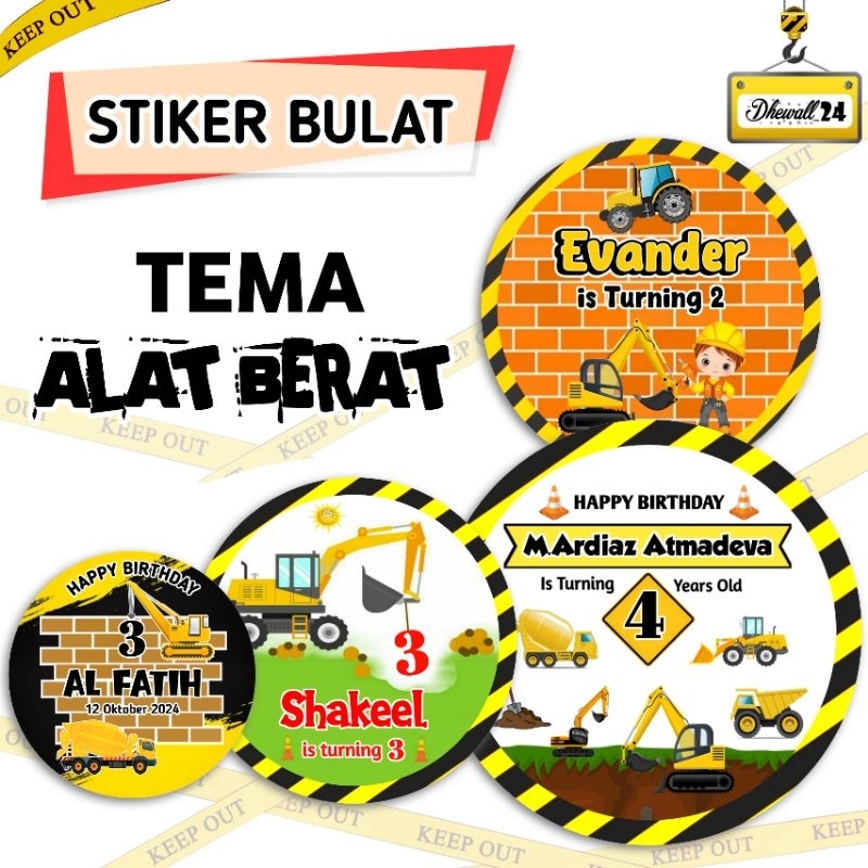 

STIKER ALAT BERAT EXCAVATOR