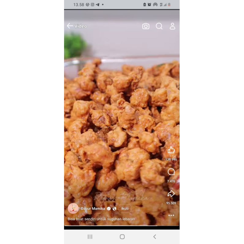 

kacang kribo spesial