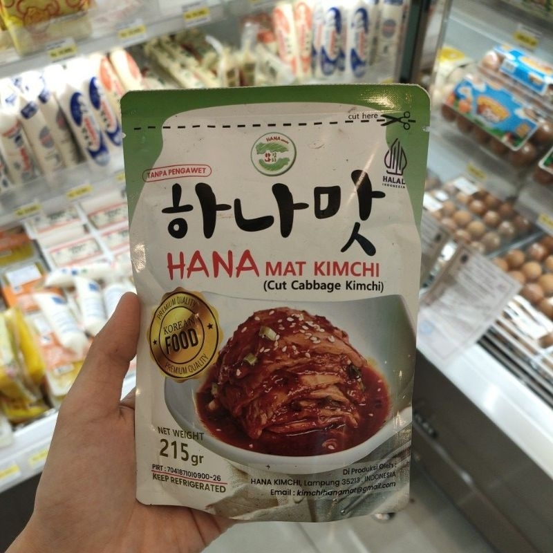 

Hana Mat Kimchi / Cut Cabbage Kimchi Korean Food 215 Gr