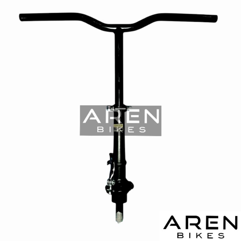 HANDLEPOST 22.2 SEPEDA LIPAT SELI HANDLE POST TIANG STIR STANG MINION STANDAR BESI HITAM PENINGGI ST