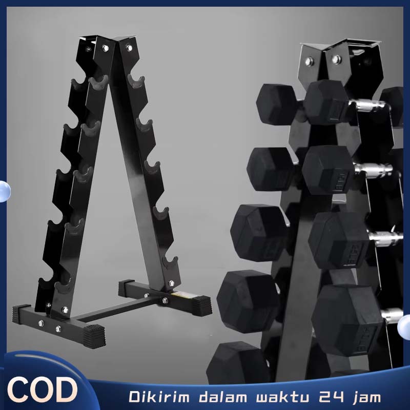 5 Pairs Rak Barbel Barbell Rack Rack Dumbell Rak Barbel Besi Untuk Gym