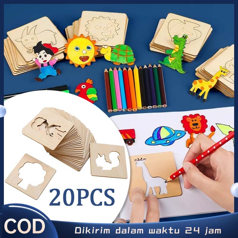 Mainan Edukasi Gambar Diy Mainan Anak Kayu Mainan Gambar Anak Mainan Anak Dari Kayu