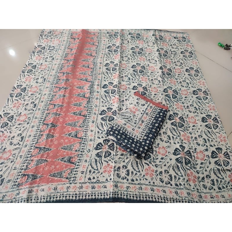 Sarung Selendang Batik cap semi tulis khas Cirebon