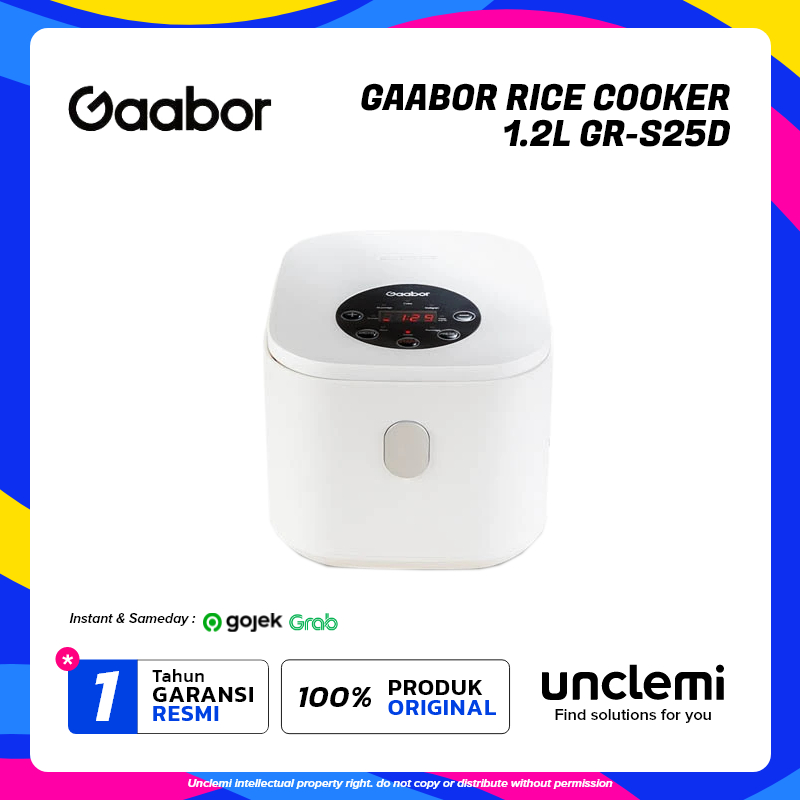 Gaabor Rice Cooker 400W 1.2L GRS25D