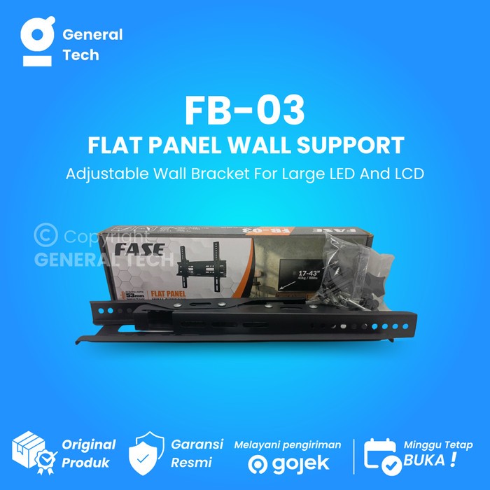 Bracket TV FB-03 Wall Bracket Dinding Panel