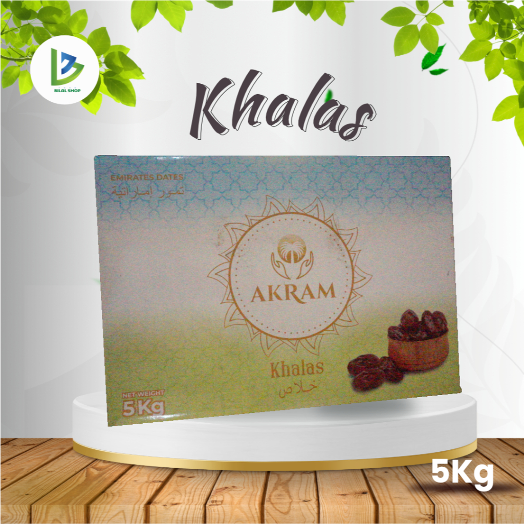 Kurma khalas akram - 5kg - khalas 5kg- kurma 5kg