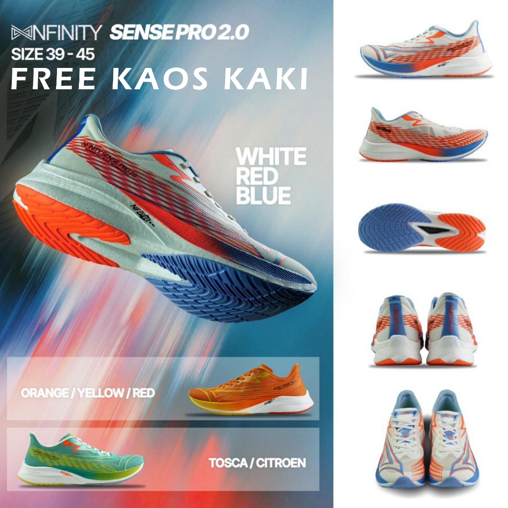 NEW Sepatu Lari Ardiles Nfinity Sense Pro 2.0  Carbon Plate Original Sepatu Running Ardiles Nfinity 