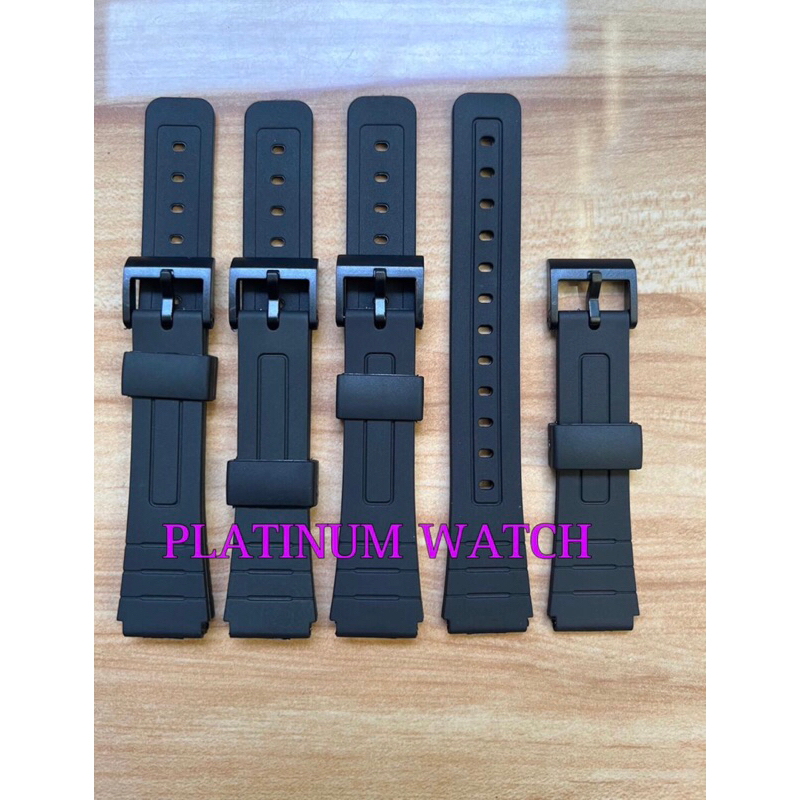 Strap tali jam tangan casio W- 217, F- 91, lw204 LW-204 W217 W -217 f91 F-91 f94 F-94 F 94 F 91