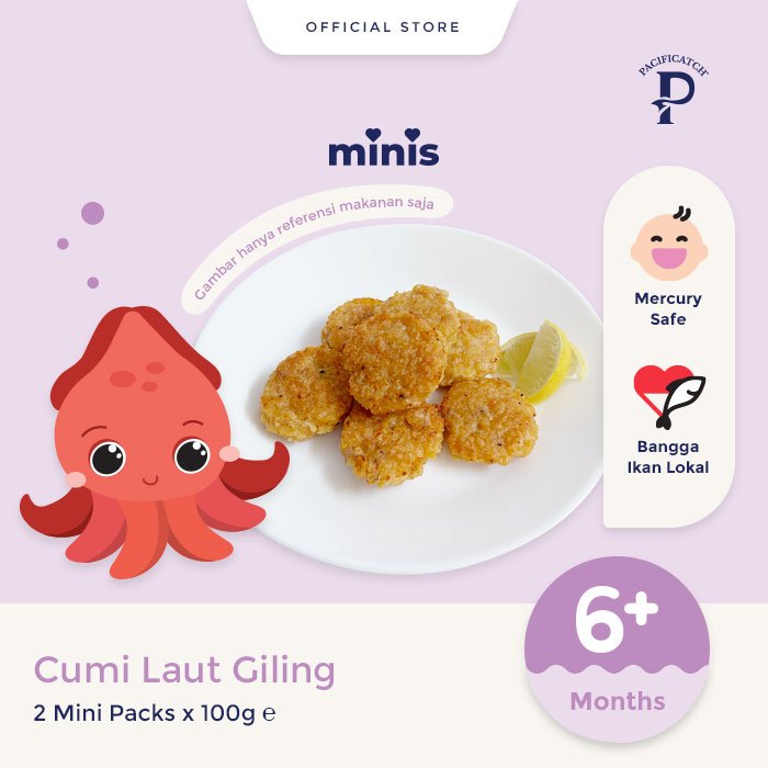 

Pacificatch minis Cumi Laut Giling | mpasi bayi