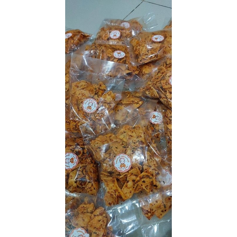 

Basreng Kriuk Pedas manis Dan Original Paket Reseller 5k