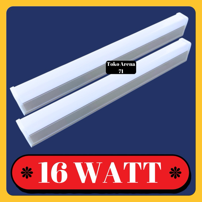 Lampu TL Led T5 TL Etalase 16w 16 Watt 16 W 16Watt 90cm Neon Bohlam Putih Tube Light Led