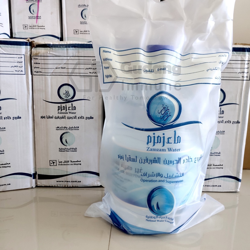 

Grosir Murah Air Zam Zam ASLI Kemasan 5 liter NO BARCODE