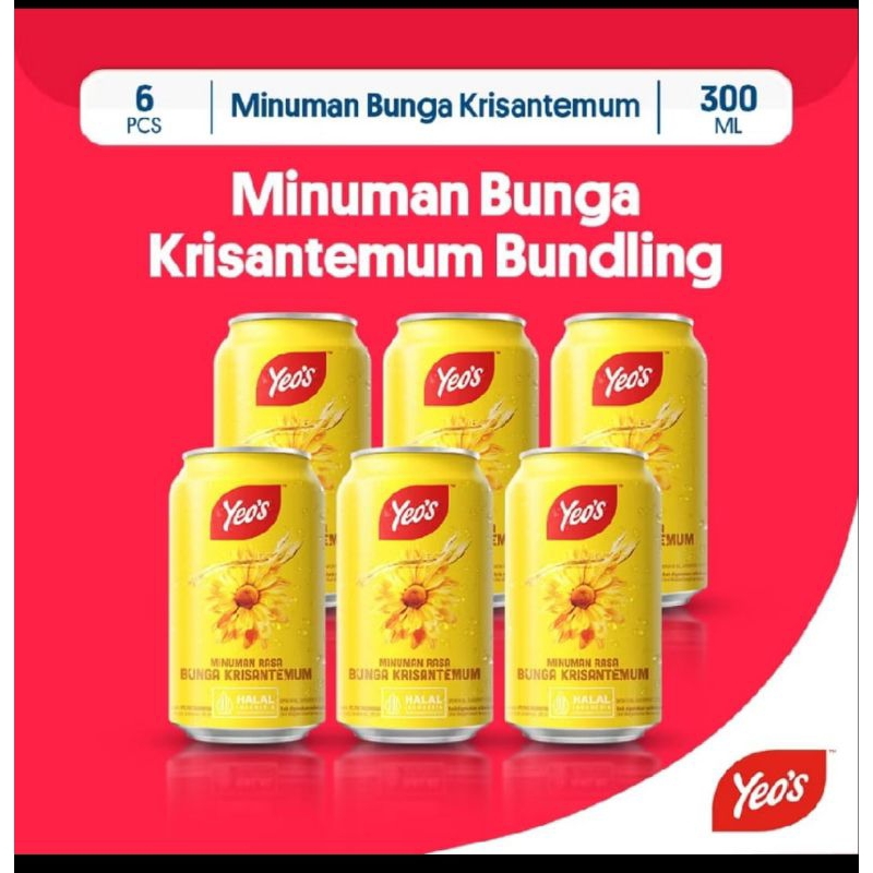 

yeos minuman kaleng rasa teh krisantemum