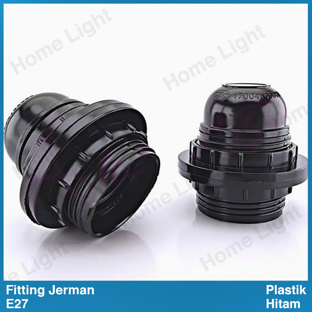 Fitting Jerman Lampu Gantung Hitam 01