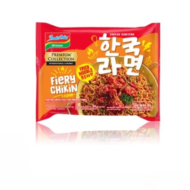 

INDOMIE FRIED NOODLE FIERY CHIKIN 94 GRAM