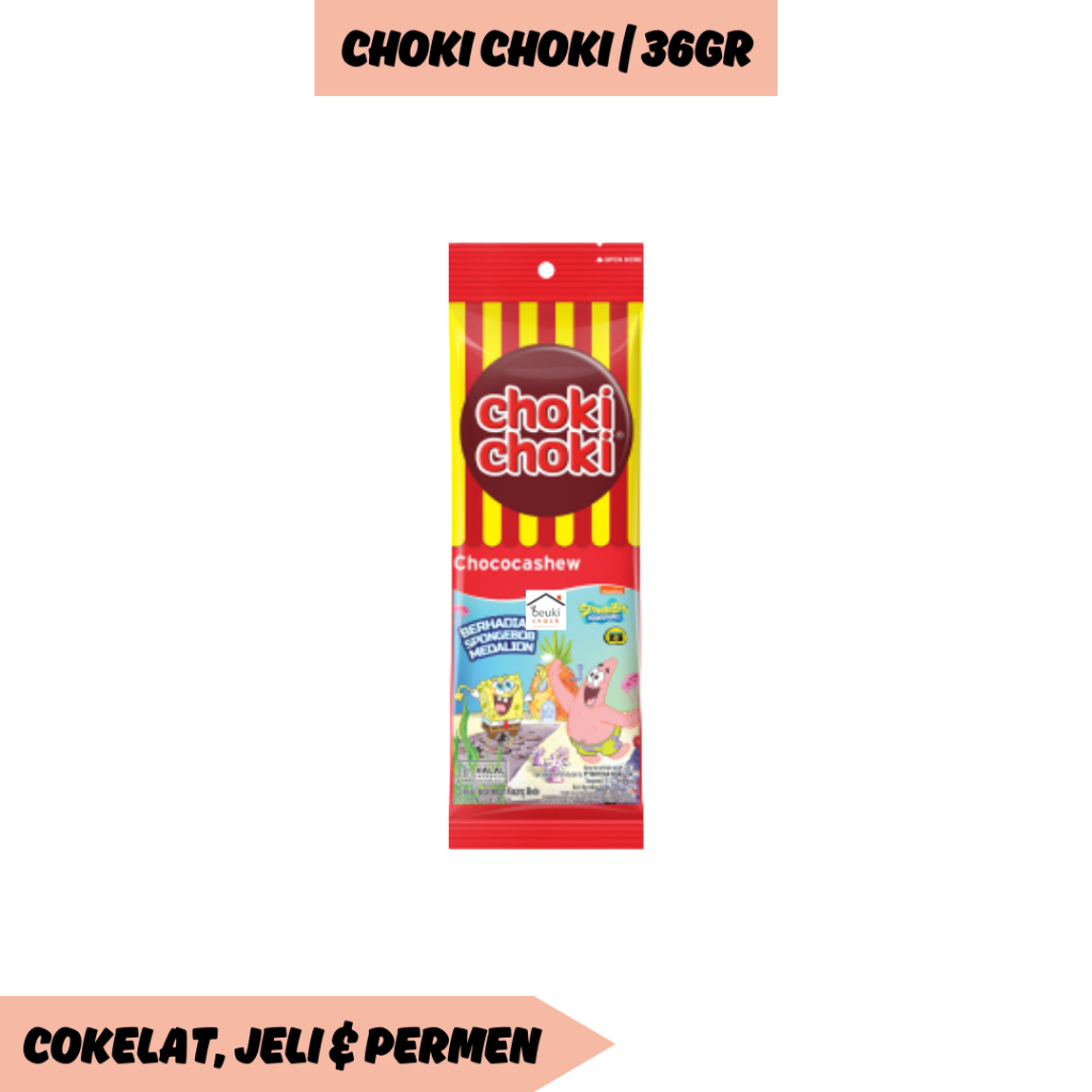 

Choki Choki Cokelat Pasta dengan Kacang Mede Kemasan Sachet Isi 4