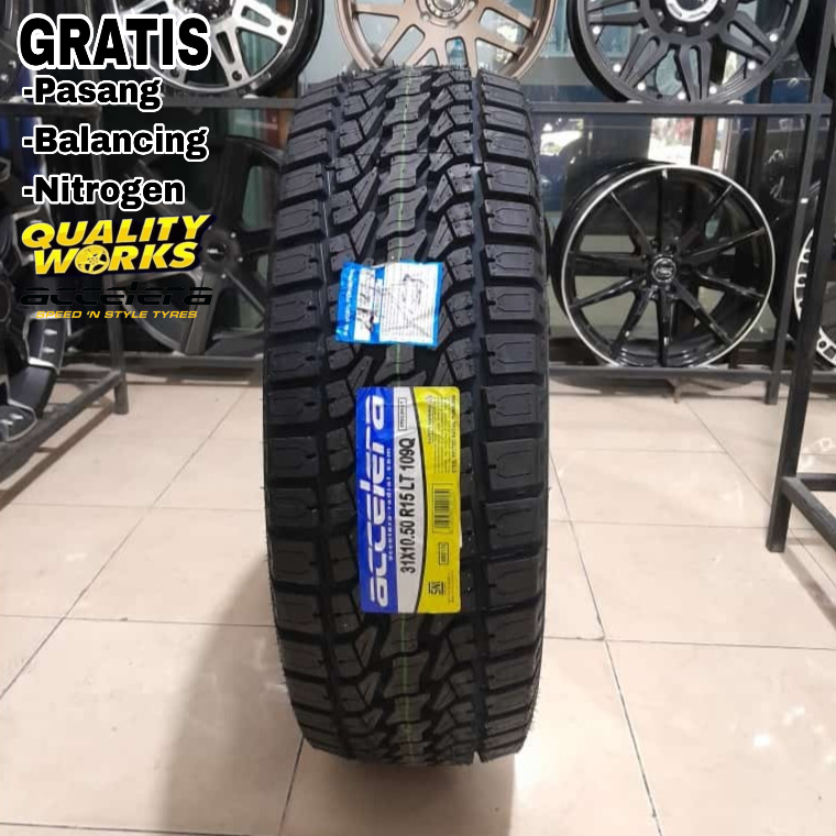 BAN MOBIL 31 10,5 R15 ACCELERA EPSILON AT, BAN MOBIL RING 15 UKURAN 31 10,5 R15