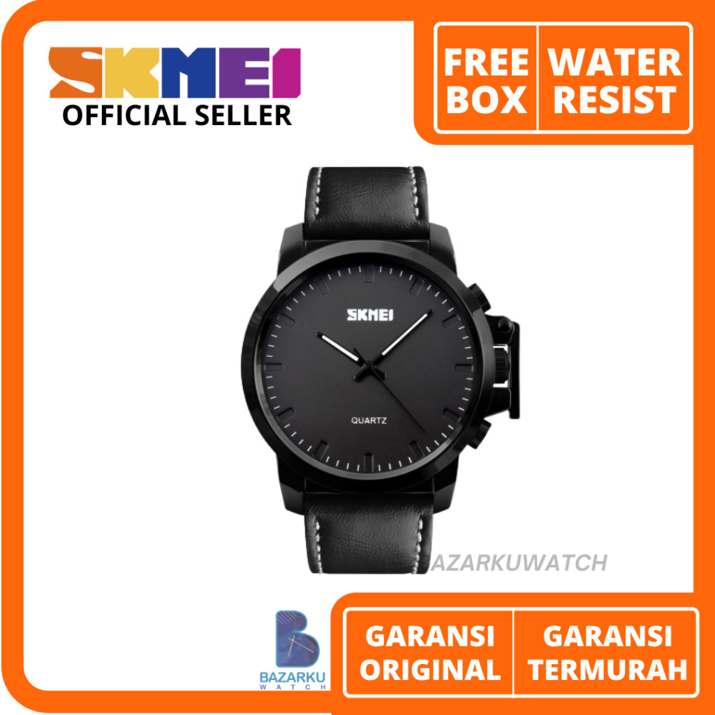 Jam Tangan Pria Skmei 1208 Jam Tangan Kulit Skmei Jam Skmei Pria Jam Tangan Skmei Pria Original Jam 
