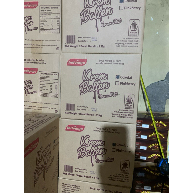 

soes Kering krem ballen isi 2kg Jumbo 25 dus