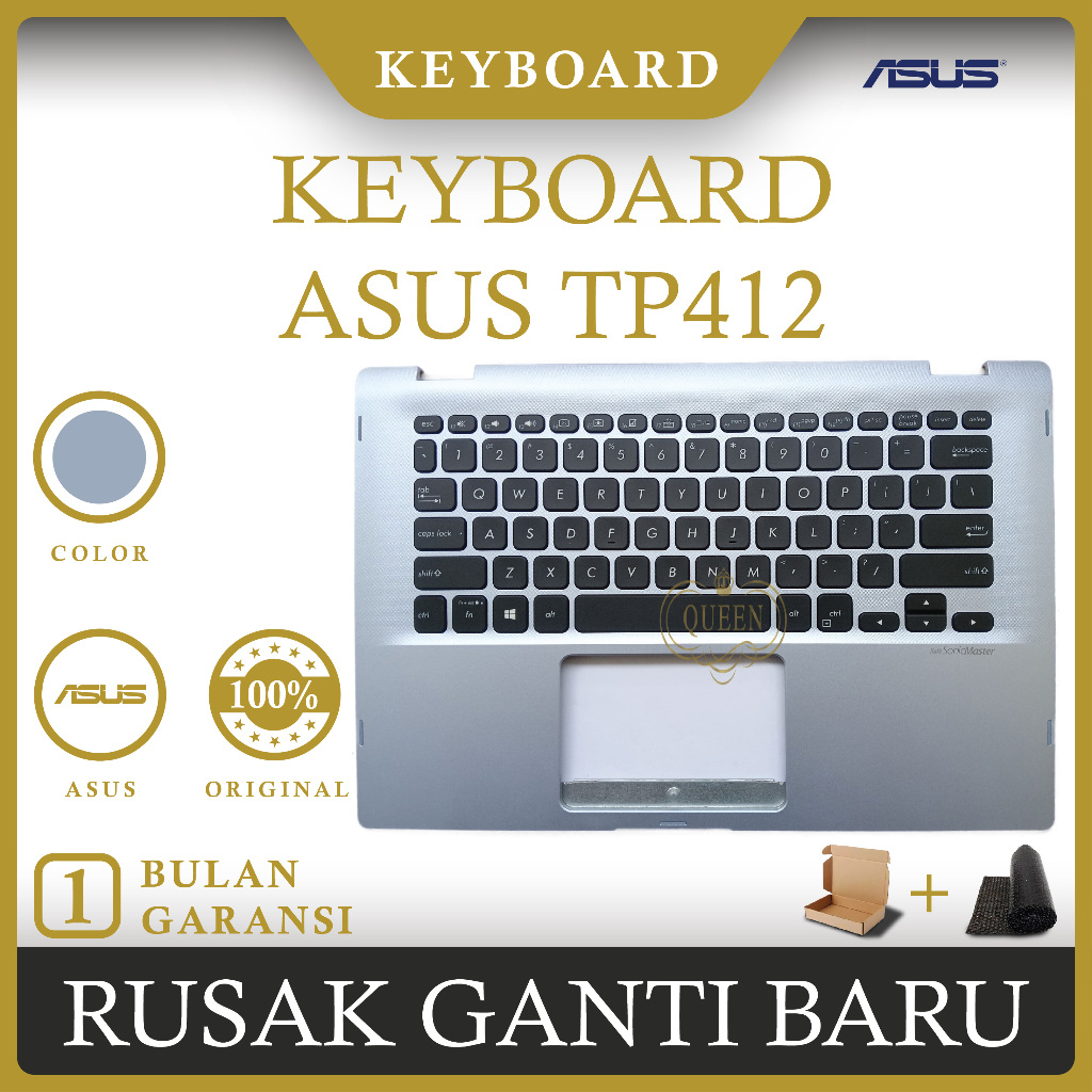 KEYBOARD FRAME LAPTOP ASUS Vivobook Flip 14 TP412 TP412UA TP412FA