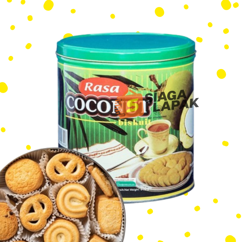 

Biskuit Coconut KALENG 350gr AIM Biscuits Rasa Kelapa