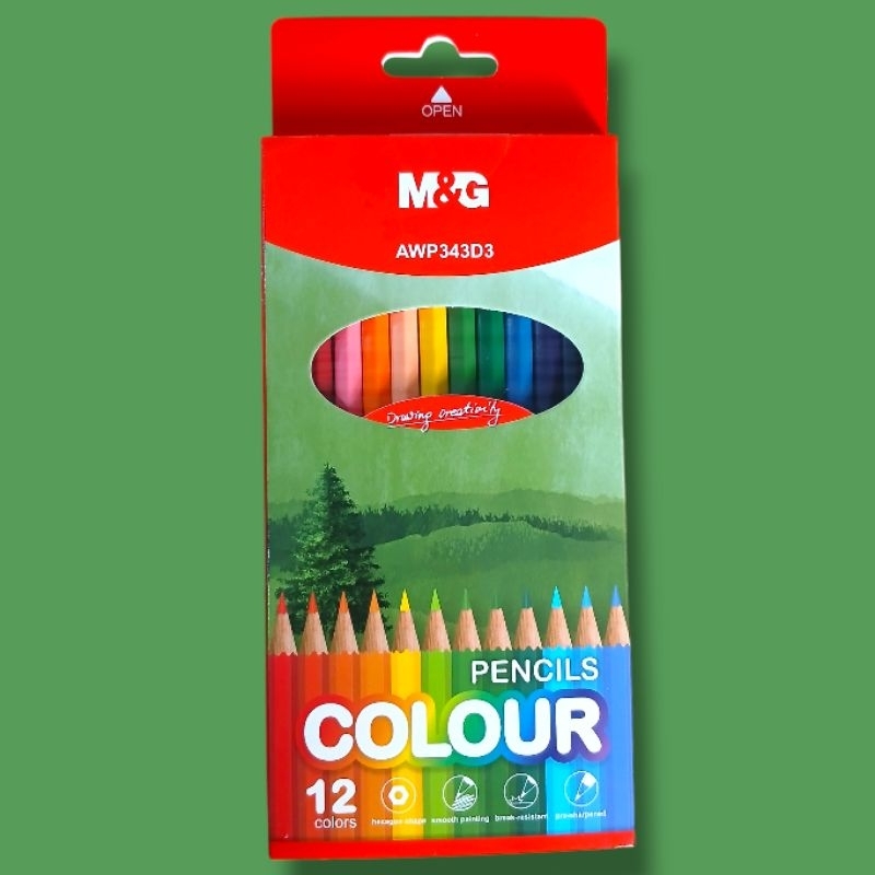 

Pensil Warna M&G (Isi 12 Warna)