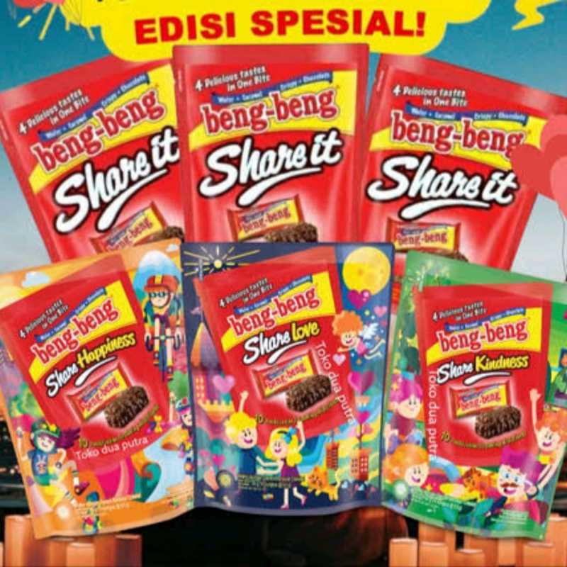 

[Jual] Beng-beng Share It 30 Pcs 1 karton isi 6 pcs