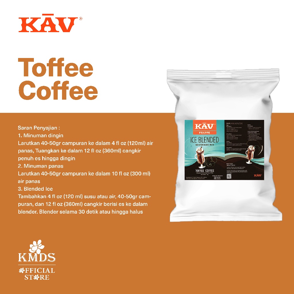 

KAV ARTISAN TOFFEE COFFEE POWDER 1KG