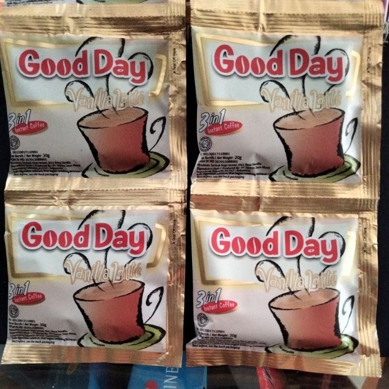 

GOOD DAY VANILLA LATTE 20GR(10PCS)