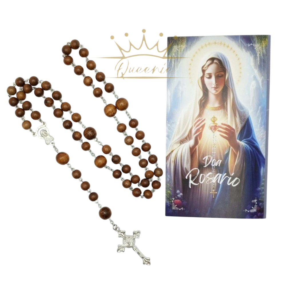 Paket Doa dan Rosario | Rosario Salam Maria (Kayu Stigi)