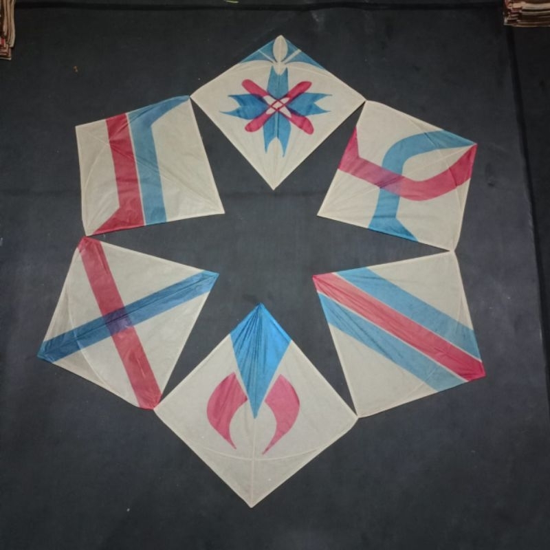 layangan kertas tisu 58