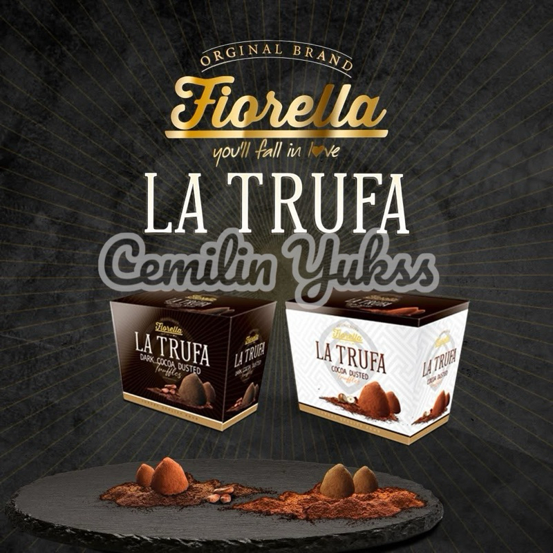 

Fiorella La Truffa Dark Cocoa Dusted Truffles Fiorella La Truffa Cocoa Dusted Truffles Coklat Truffles Turki