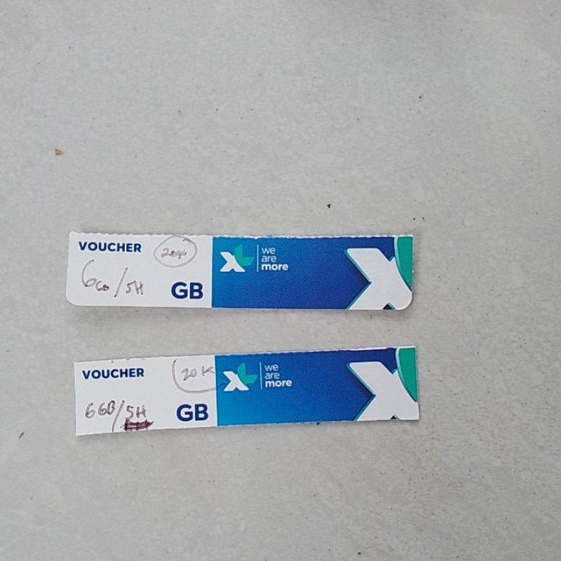Voucher xl 6 gb/ 5 Hari