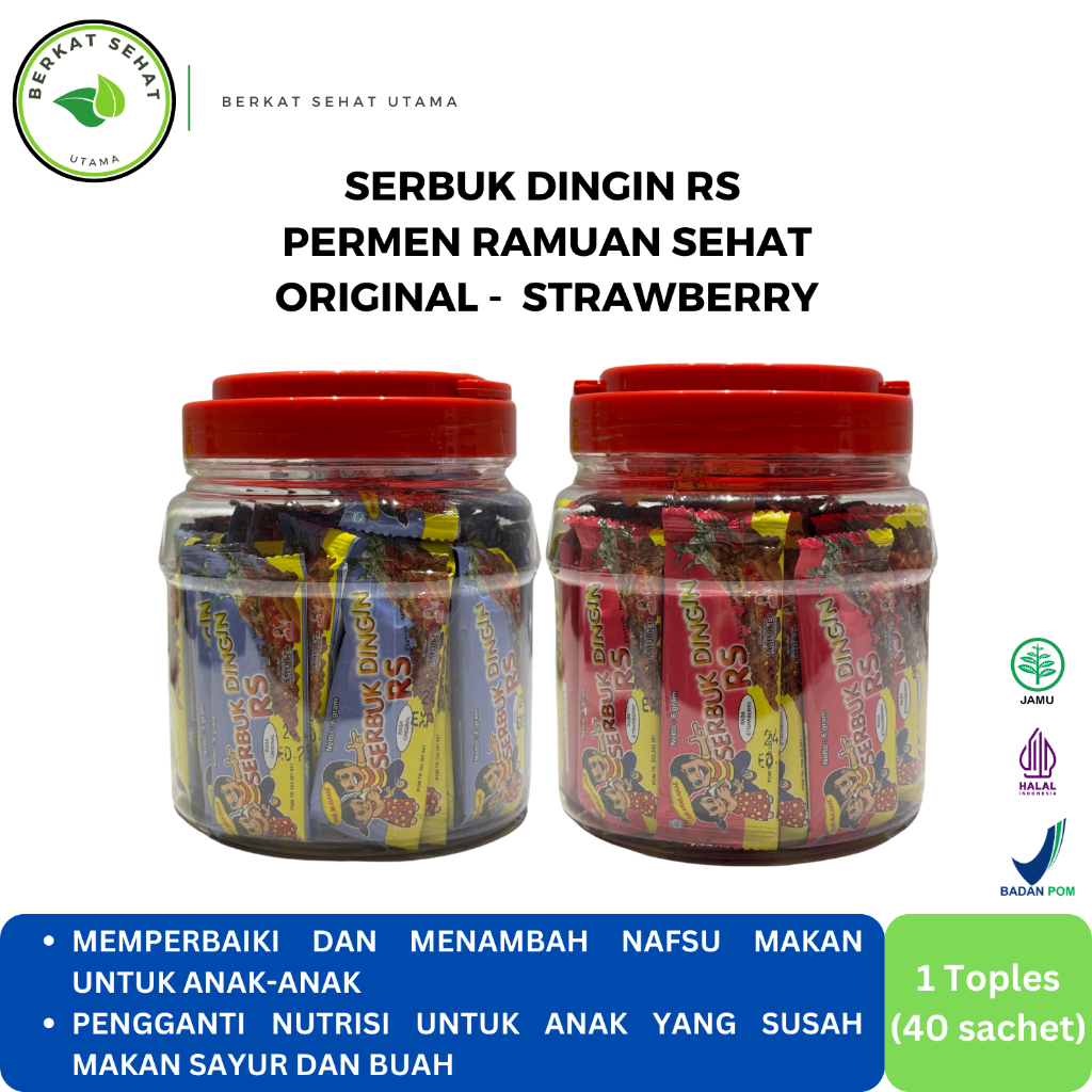 

Serbuk Dingin RS / Permen Ramuan Sehat (Original/Strawberry)