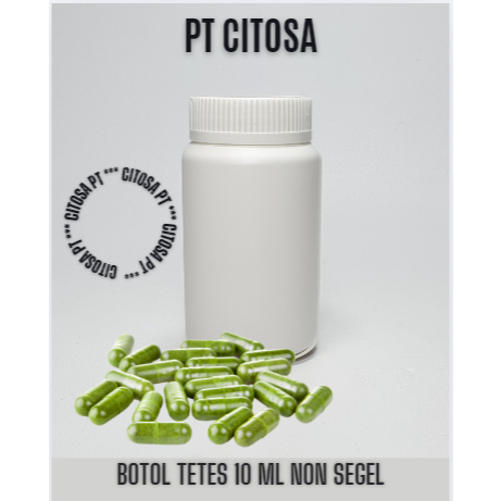 Botol Kapsul 200 ml putih HDPE / Botol Obat / Botol Obat Kapsul / Botol