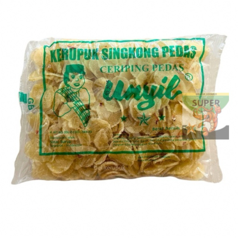 

KRUPUK SINGKONG PEDAS CAP UNYIL 250gr