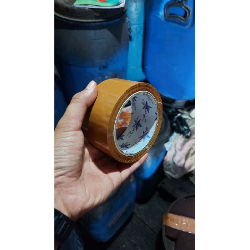 

Lakban coklat 48 mm 90 yard