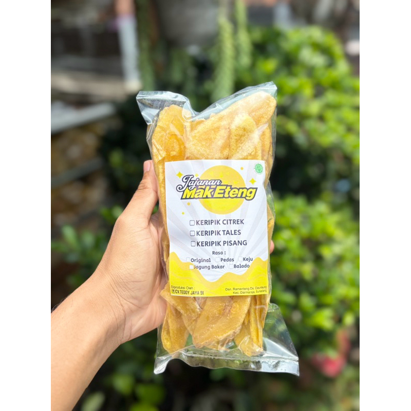 

Keripik Pisang Asin/Manis by Jajanan mak Eteng 100g/250g