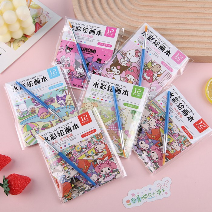 

MAINAN ANAK WATERCOLOR EDITION ISI 12 LEMBAR / MAINAN ANAK MELUKIS CAT AIR BOOK