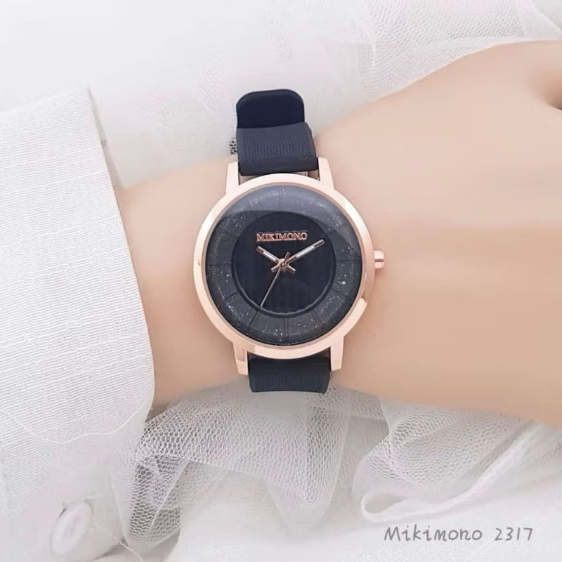 GROSIR MURAH MIKIMONO 2317 Jam Tangan Ladies New Strap Rubber
