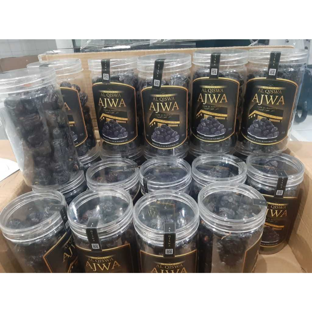 

Kurma Ajwa Al Qiswa Premium 500 gr Kurma Nabi AlQiswa Toples 500gr Kurma Ajwa Madinah 500 Gram Large Premium Original kurma ajwa surabaya sidoarjo