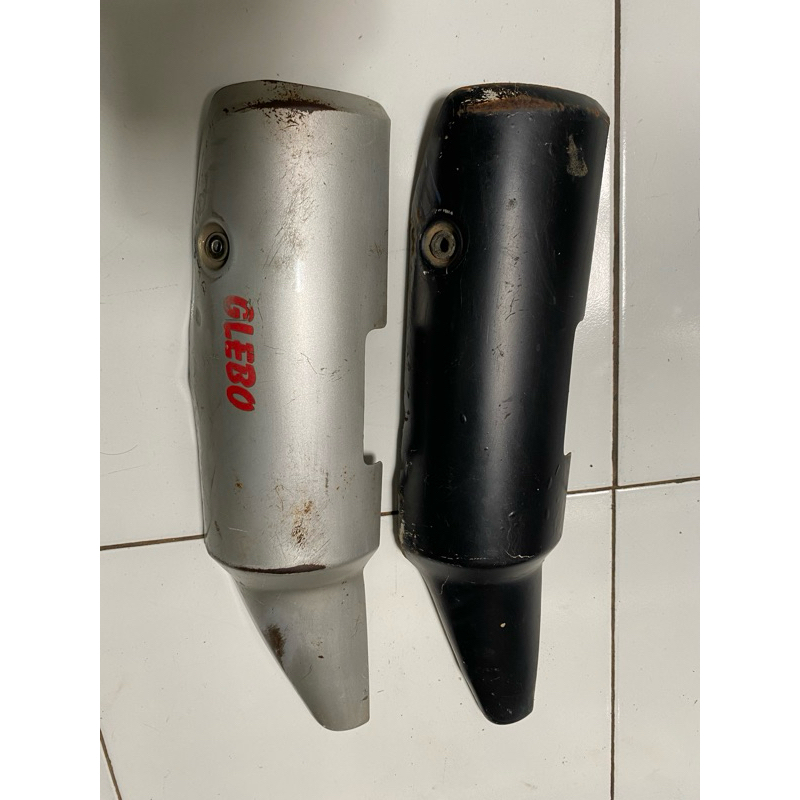 cover knalpot tameng knalpot original honda old cb150r