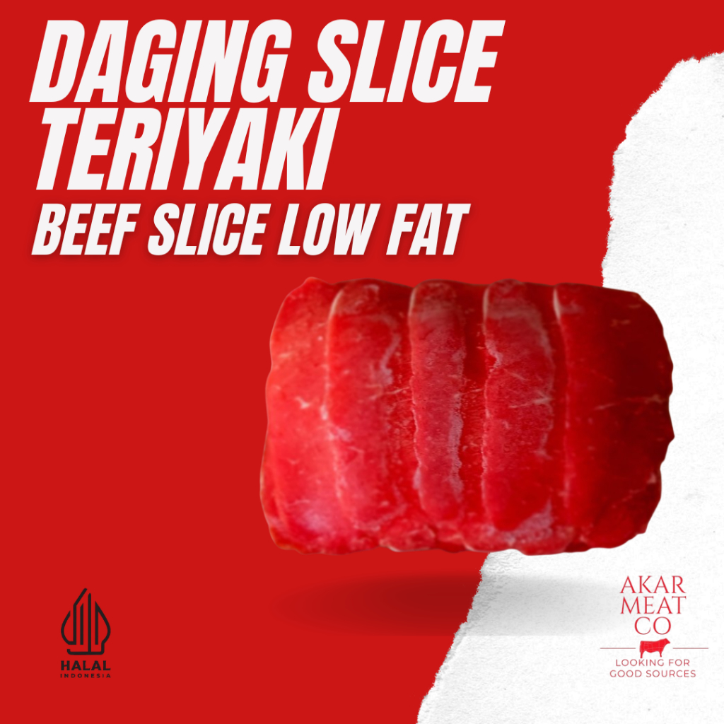 

Daging Slice Teriyaki Beef Low Fat Ekonomis