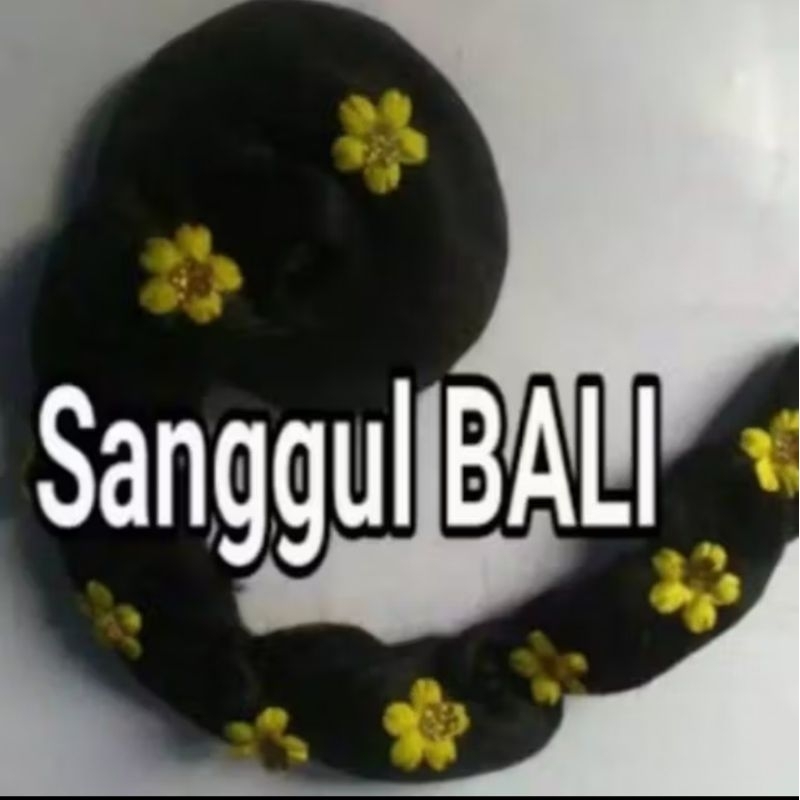 sanggul bali panjang