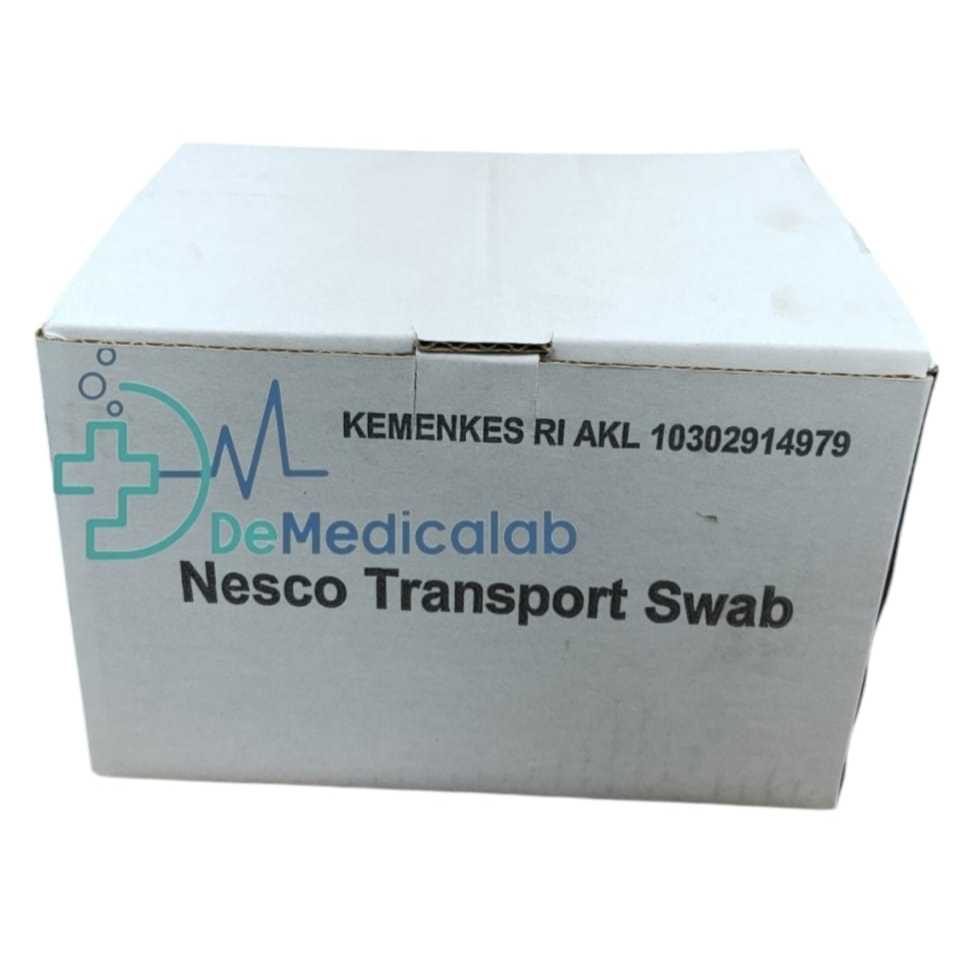 Transport Lidi Swab steril Nesco/Kapas Lidi Steril/Cotton Swab