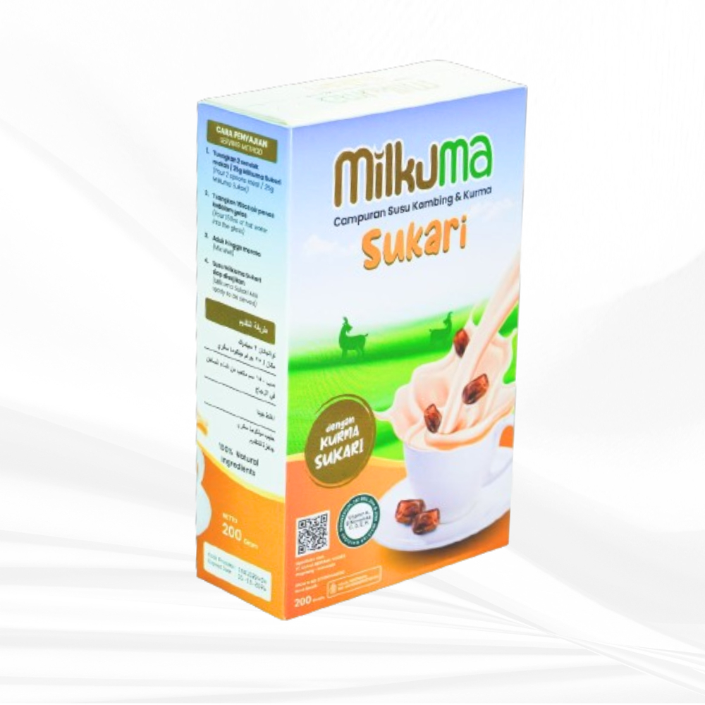 

Milkuma Sukari 200gr | susu kambing 100% ORIGINAL LANGSUNG DARI PRODUSEN etawa rasa kurma TANPA BAU PRENGUS goat milk Bubuk Asli Memelihara Kesehatan Tulang dan Sendi