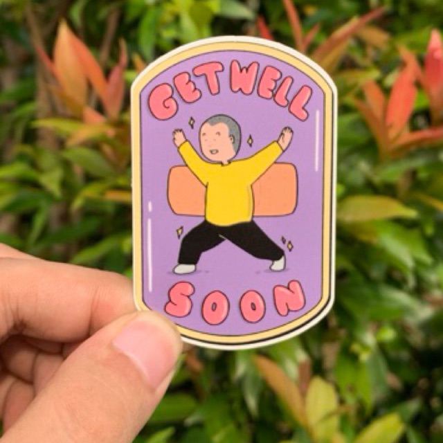 

Sticker Vinyl - Get Well Soon