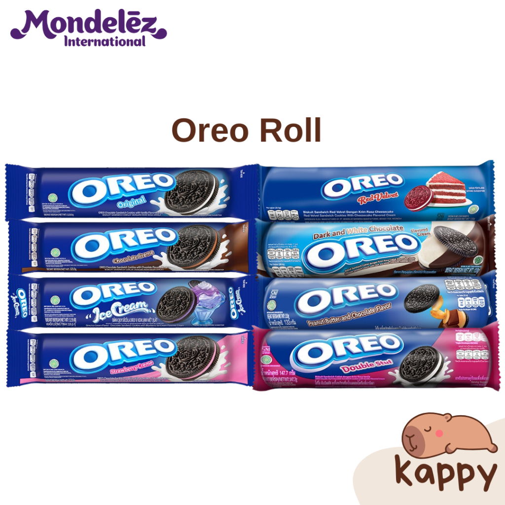 

Biskuit Oreo Sandwich Roll Cream