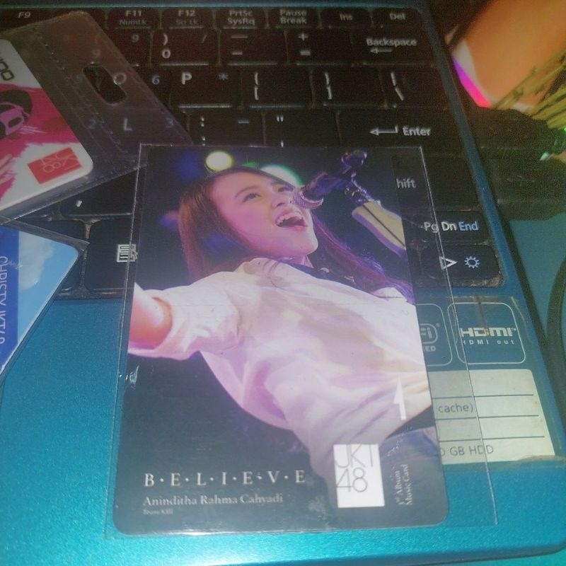 

MUSIC CARD ANIN GEN 3 BELIEVE DAMEG